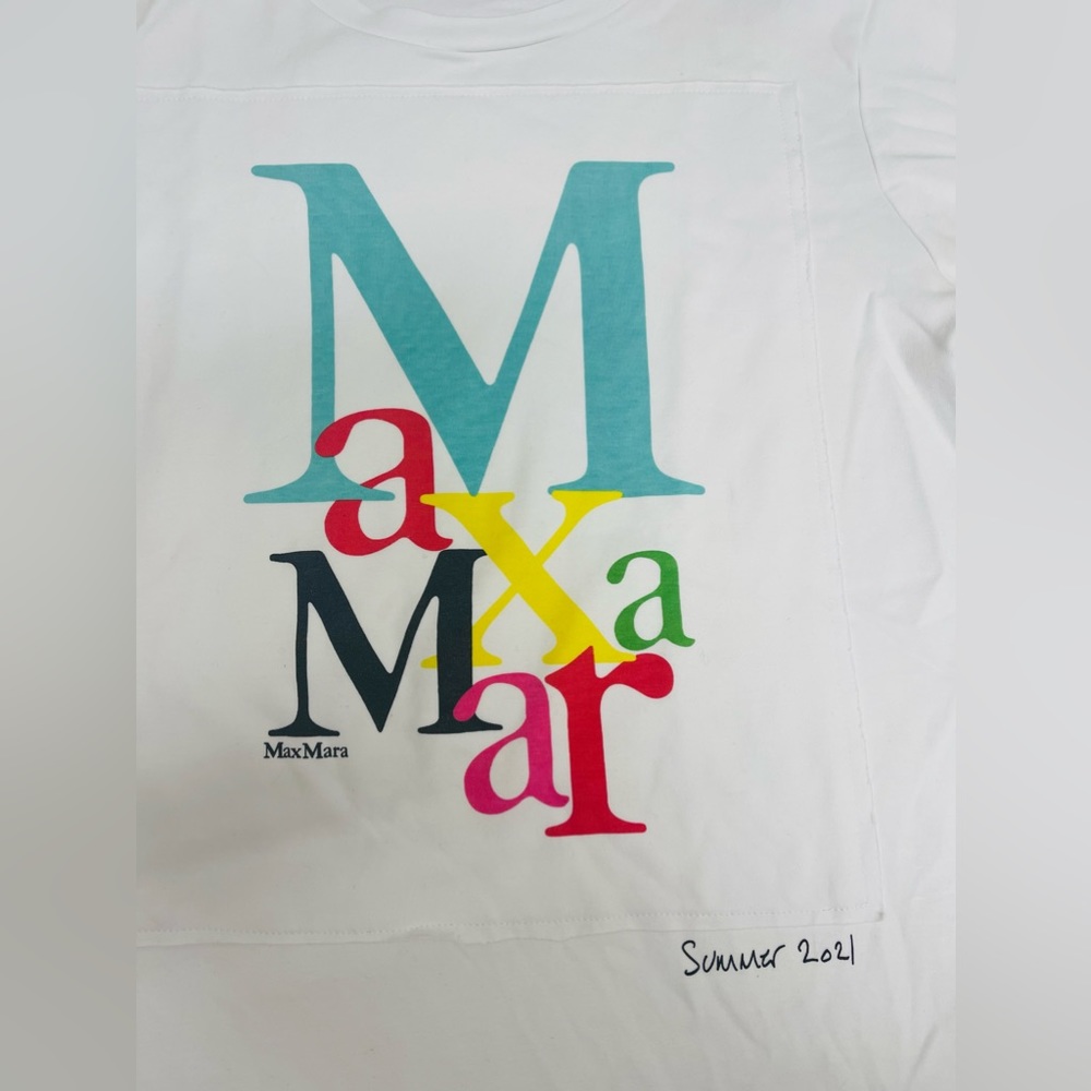Max Mara T-shirt Short Sleeve, Size Small - Picture 2 of 4